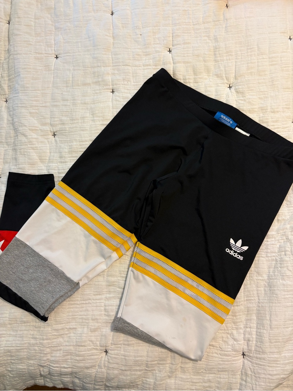 Adidas x Rita Ora Banned Multicolor Leggings Athleisure Yoga Running Active - Picture 5 of 12